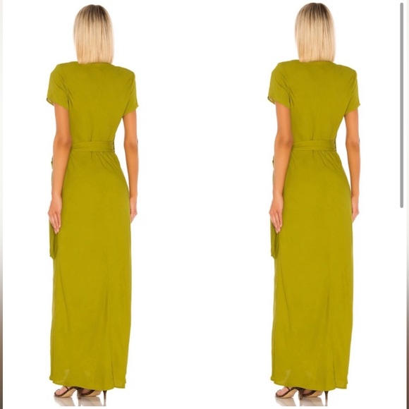 LPA Kian Dress in Kermit Green - Picture 4 of 11